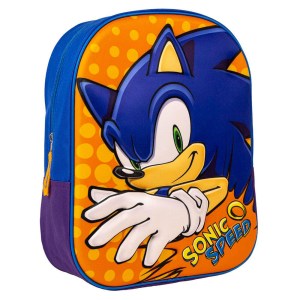 Sonic The Hedgehog 3D backpack